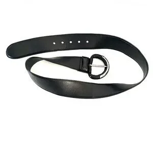 Prada UNISEX Black Leather Belt Size 34 Prada | Accessories | Prada Unisex Black Leather Belt Size  main image 2